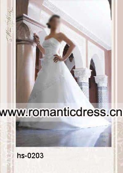 Wedding Dress hs-0203 (Свадебное платье HS-0203)