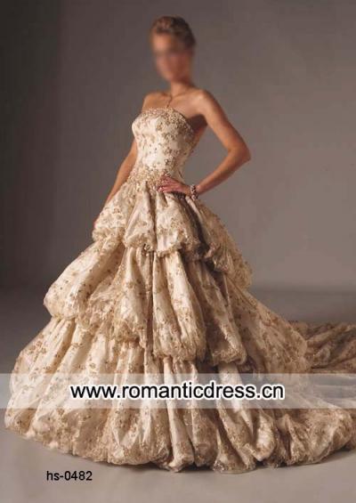 Wedding Dress hs-0482 (Wedding Dress hs-0482)