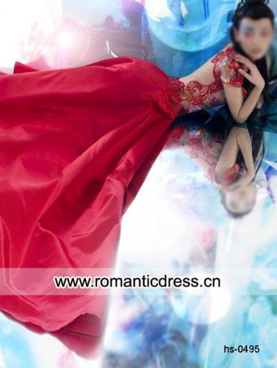 Wedding Dress hs-0495 (Wedding Dress hs-0495)