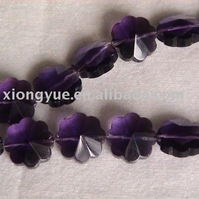 flower crystal beads (Blume Kristallperlen)