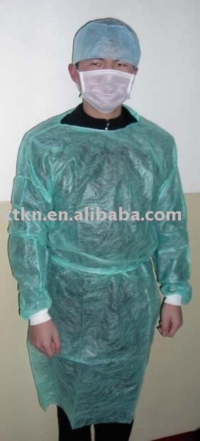 non woven isolation gown (non woven Isolation Kleid)