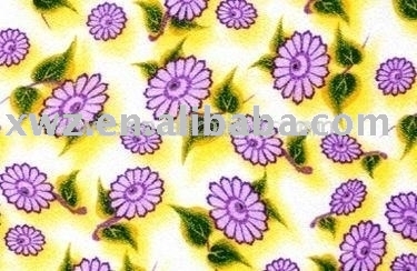 100% polyester spring ribbon (100 Printemps% polyester ruban)