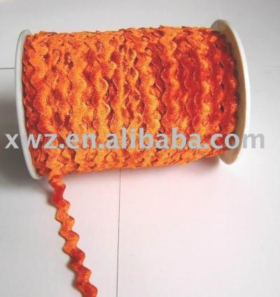 100% Nylon Zig Zag Velvet Ribbon (100% Nylon Zig Zag Velvet Ribbon)