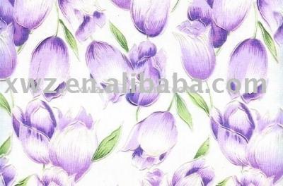 100% polyester spring ribbon (100 Printemps% polyester ruban)
