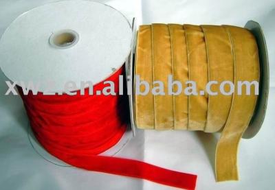 25mm 100% nylon velvet ribbon (25mm 100% nylon ruban de velours)