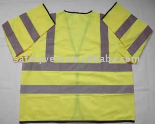 High Visibility Blue Safety Waistcoat with sleeves (High Visibility Blue Safety Waistcoat with sleeves)
