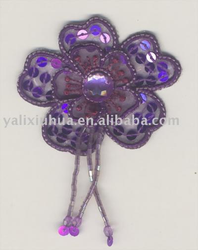 Paillette lace