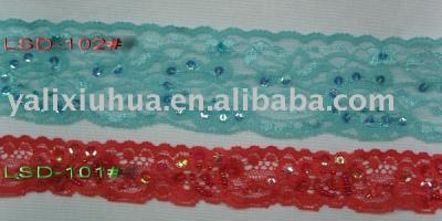 Paillette lace (Блестка кружево)