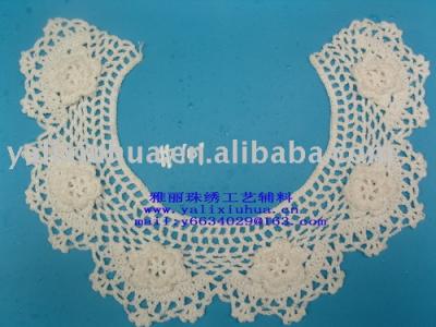Hand Crocheted Flower Lace (Hand Crocheted Flower Lace)
