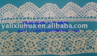 Hand Crocheted Flower Lace (Hand Crocheted Flower Lace)