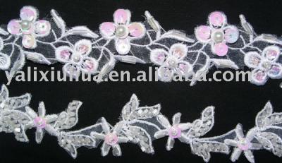 Embroidery beaded lace (Embroidery beaded lace)
