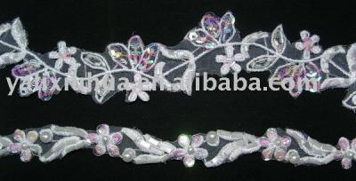 Embroidery beaded lace (Embroidery beaded lace)