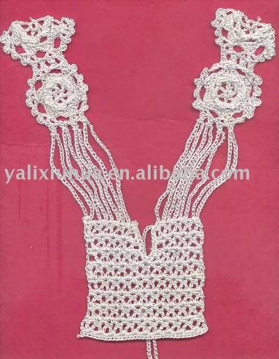 Hand crocheted lace (Hand crocheted lace)