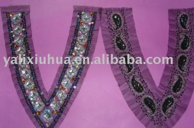 Embroidery neckline (Embroidery neckline)