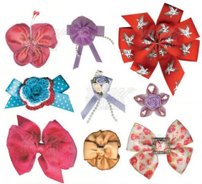 Ribbon flowers (Ribbon Blumen)