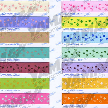 printed ribbon (pentacle 2) (gedruckt Farbband (Pentagramm 2))