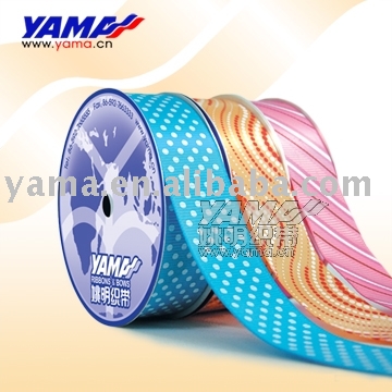 Printed Polyester Satin-Grosgrain Printed Ribbons (Bedruckte Polyester-Satin Grosgrain Printed Ribbons)