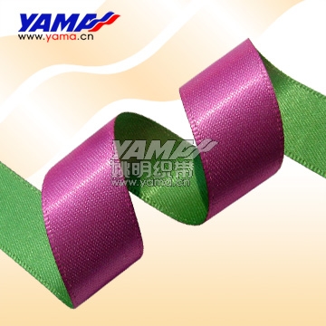 two color satin ribbon (двухцветный атласной лентой)