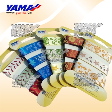 printed satin ribbon (ruban satin imprimé)