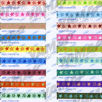 printed ribbon (pentacle 1) (gedruckt Farbband (Pentagramm 1))