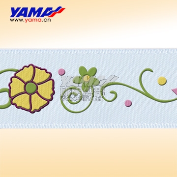 4 color puff printed webbing (4 цвета Puff печатные лямки)