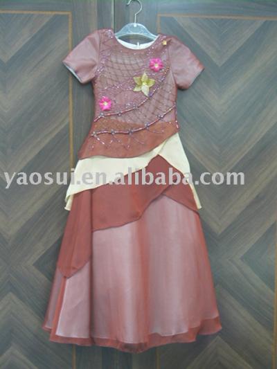 Girl`s dress YD8017 (Girl`s dress YD8017)