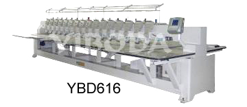 6-Needle Series Embroidery Machine (YBD616)