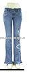 Ladies` Ramie Cotton Stretch Jeans (Ladies `Ramie Coton Stretch Jeans)