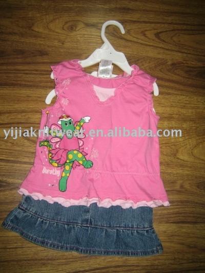 baby skirt 2 pieces set (baby skirt 2 pieces set)