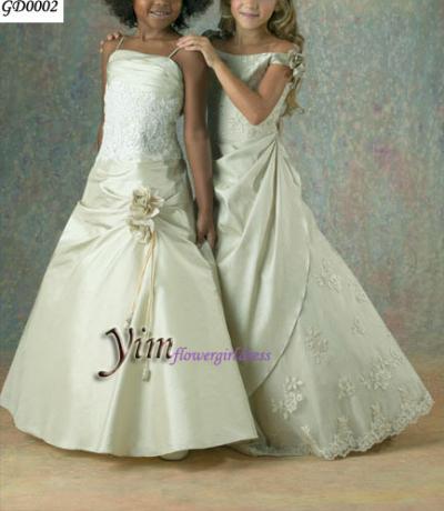 flower girl dress--GD0002 (flower girl dress--GD0002)