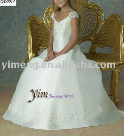 flowergirl dress--GD0014 (flowergirl dress--GD0014)
