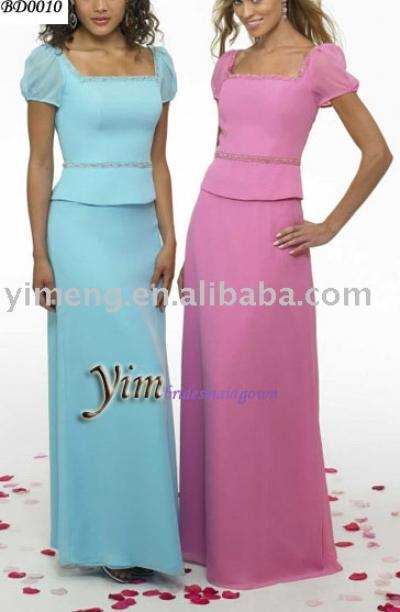 bridesmaid dress--BD0010 (платье невесты - BD0010)