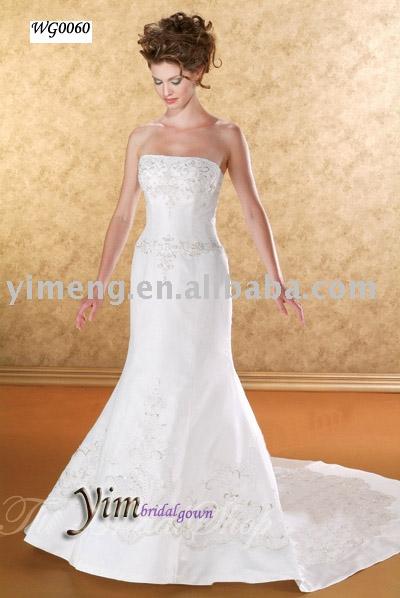 wedding gown--WG0060 (Hochzeitskleid - WG0060)