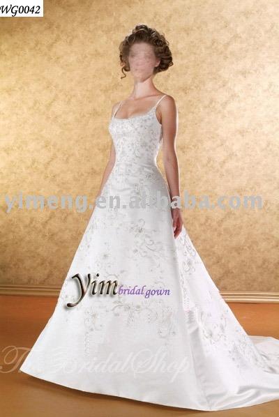 wedding gown--WG0042 (Hochzeitskleid - WG0042)