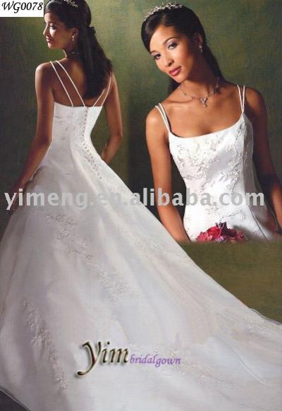 wedding gown--WG0078 (свадебное платье - WG0078)