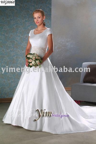 wedding gown--WG0068 (свадебное платье - WG0068)