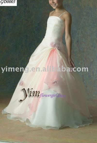 flower girl dress--GD0005 (Цветочница платье - GD0005)
