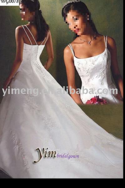 wedding gown--WG0078 (свадебное платье - WG0078)