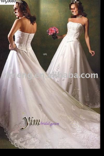 wedding gown--WG0080 (свадебное платье - WG0080)