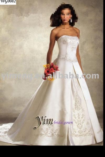wedding gown--WG0082 (свадебное платье - WG0082)