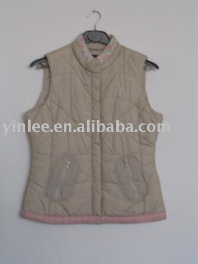 ladies` down waistcoats (ladies` down waistcoats)