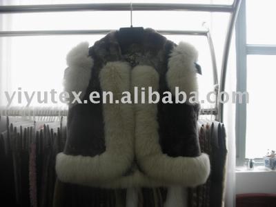 real fur vest