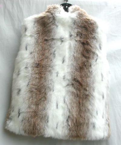 faux fur vest