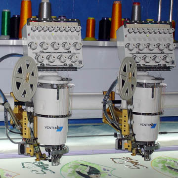 Cylinder Head Sequin Embroidery Machine YXYZ915 (Cylinder Head Sequin Embroidery Machine YXYZ915)