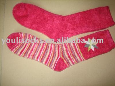 feather yarn socks (feather yarn socks)