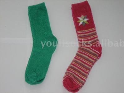 feather yarn socks (feather yarn socks)