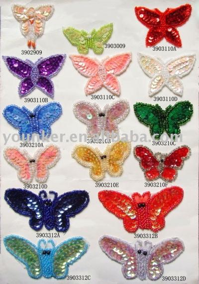 spangle flower design patch (spangle flower design patch)