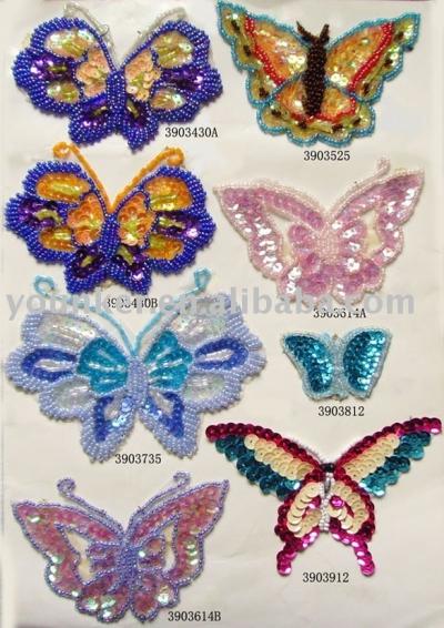 spangle flower design patch (spangle flower design patch)