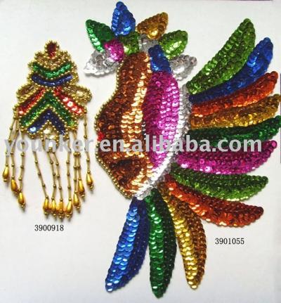 spangle flower design (spangle flower design)