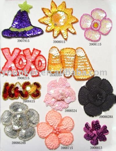 spangle flower design patch (spangle flower design patch)